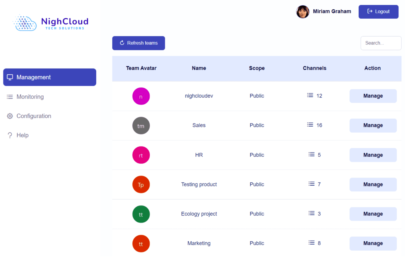 Microsoft Teams team
